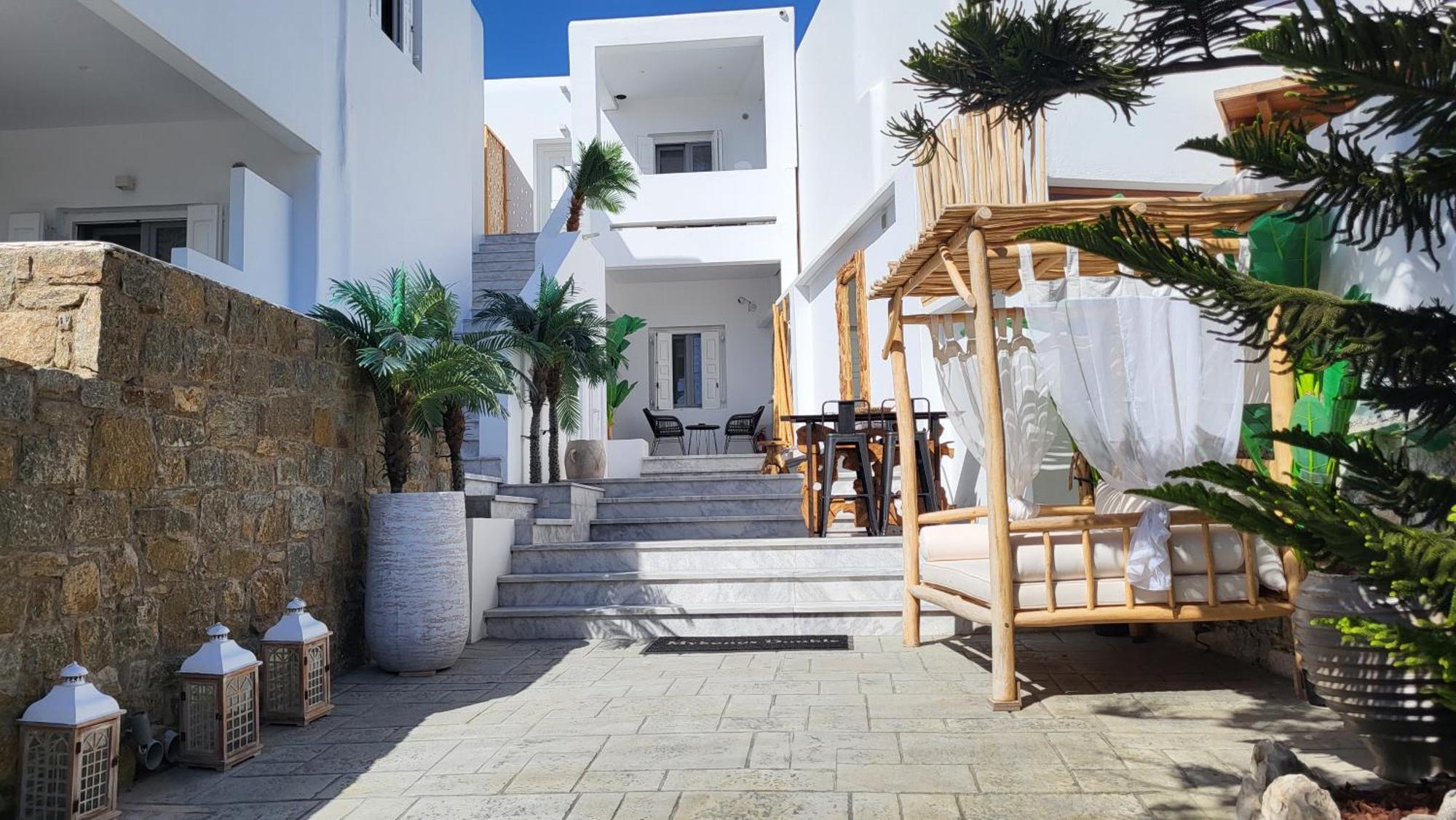 Mykonos Double Luxury Mini Suites - Adults Only Ano Mera Exterior foto